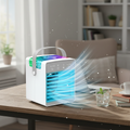 Portable AC Unit with Mist Spray & Night Light