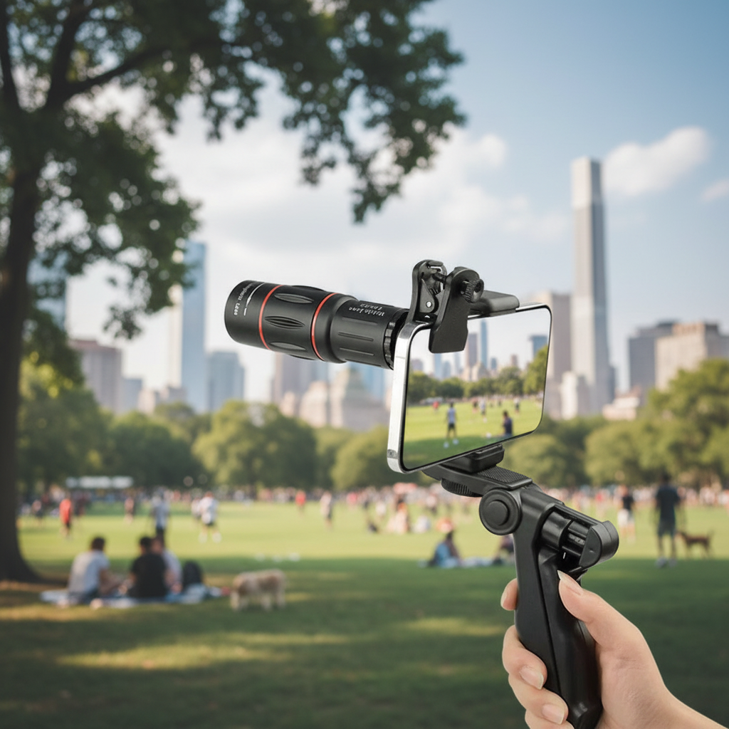 18X iPhone Telescope Lens with 37mm Aperture