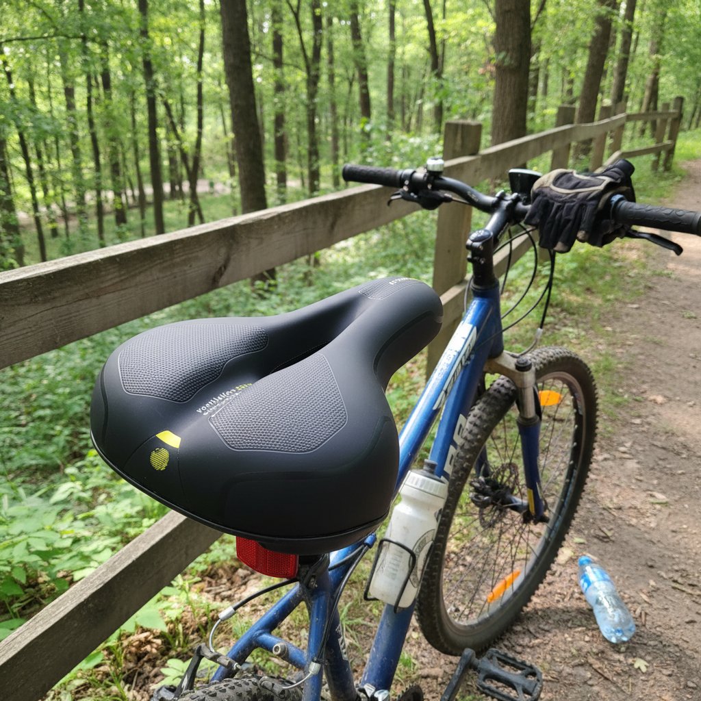 Ergonomic Gel Bike Saddle - Comfortable Cycling Seat