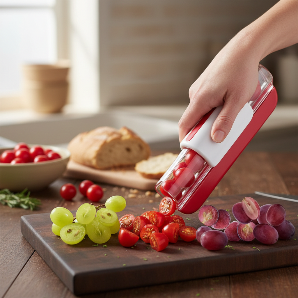 Vegetable Slicer with Multiple Blades