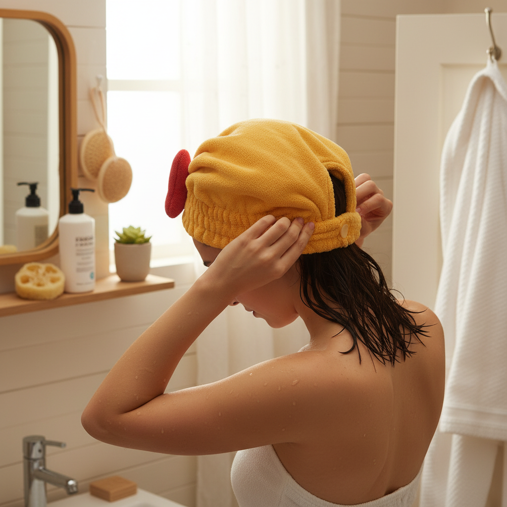Microfiber Hair Towel Wrap - Fast Drying
