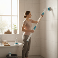 Cordless Electric Spin Scrubber with Extendable Handle