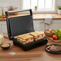 Panini Press Sandwich Maker - 1000W Electric Grill