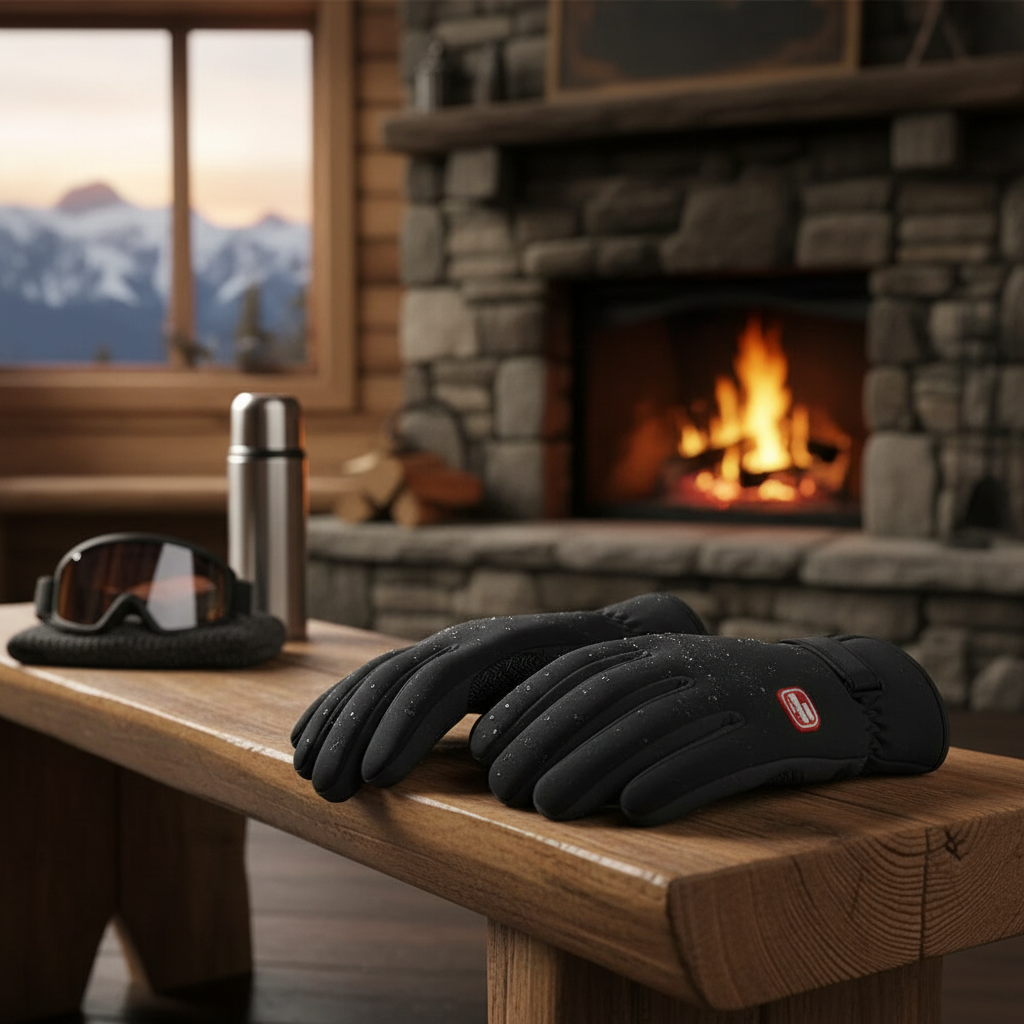 Heated Touchscreen Winter Gloves for Men & Women