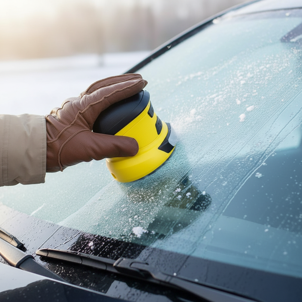 Electric Ice Scraper for Car Windows | USB Rechargeable