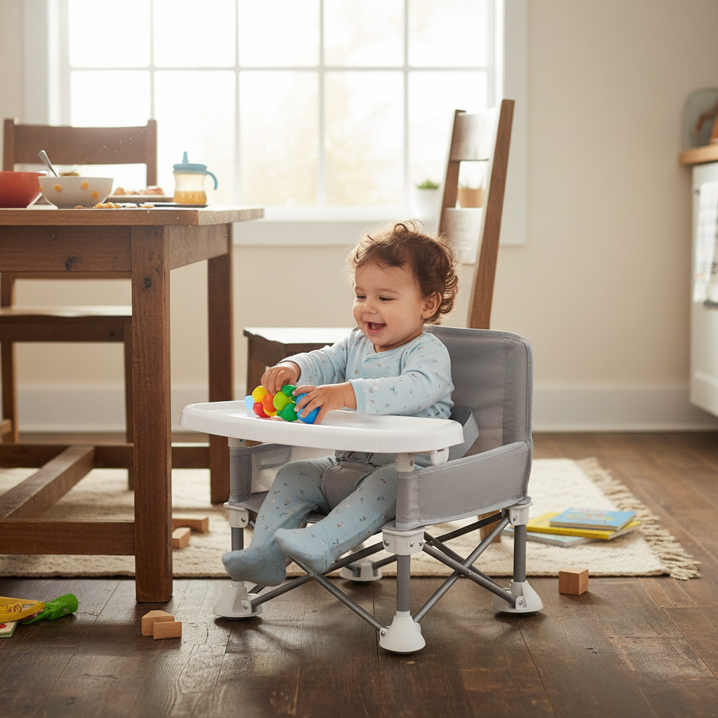 Portable Toddler Camping Chair - Foldable Kids Outdoor Seat