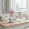 Electric Makeup Brush Cleaner with Sonic Vibration