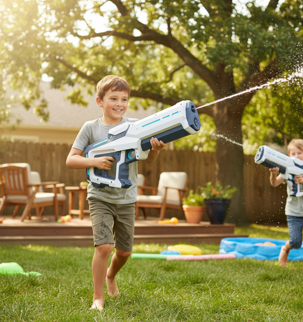 Electric Water Gun with Auto-Refill