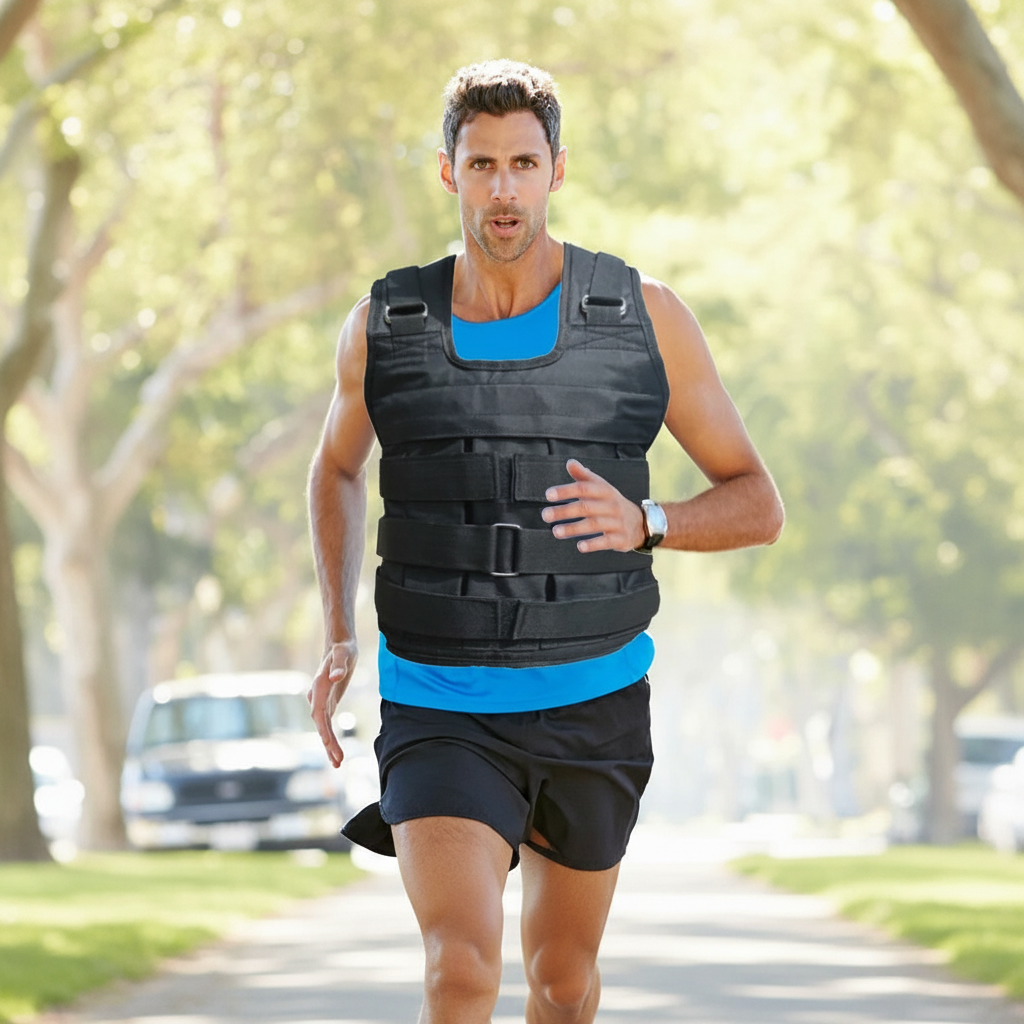 Adjustable Weighted Vest for Running & Walking