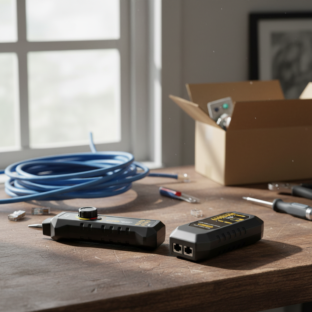 Circuit Breaker & Network Cable Finder Tester