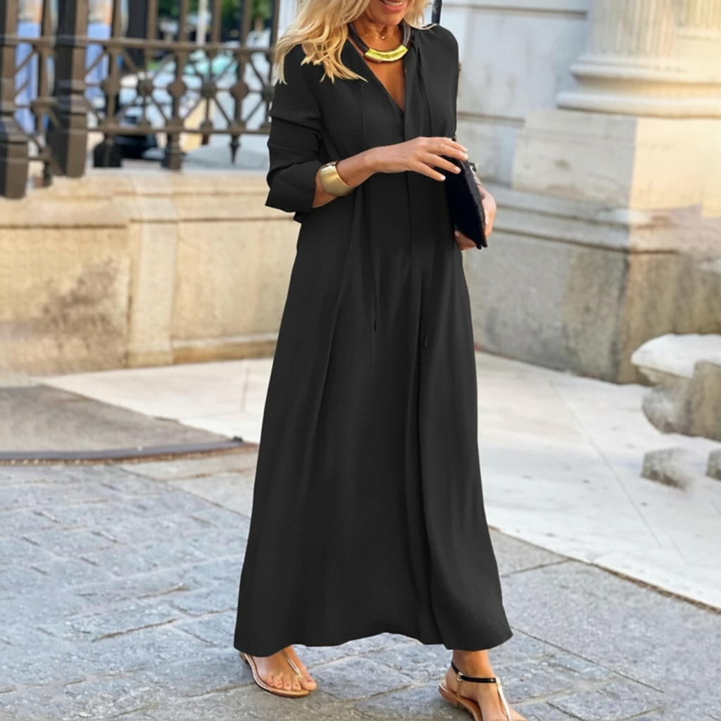 Women's Casual Dress - Simple Minimalist Design