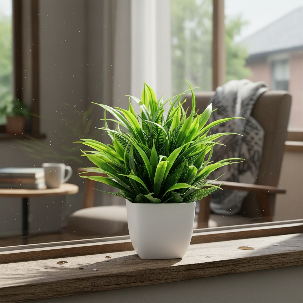 Artificial Plants with Pots - Low Maintenance Décor
