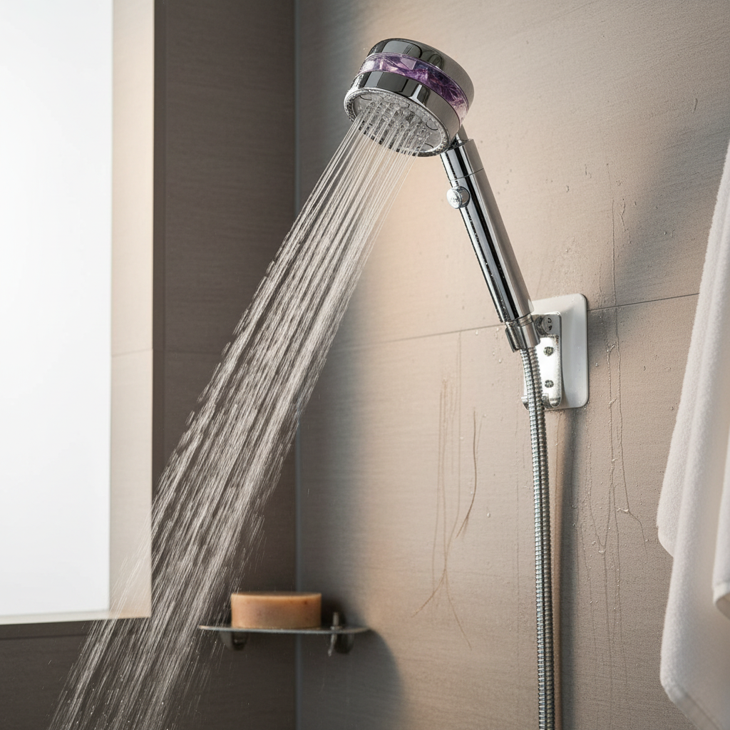 360° Rotatable Power Shower Head with Massage Function