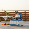 Collapsible Storage Trunk with Seat - Indoor/Outdoor