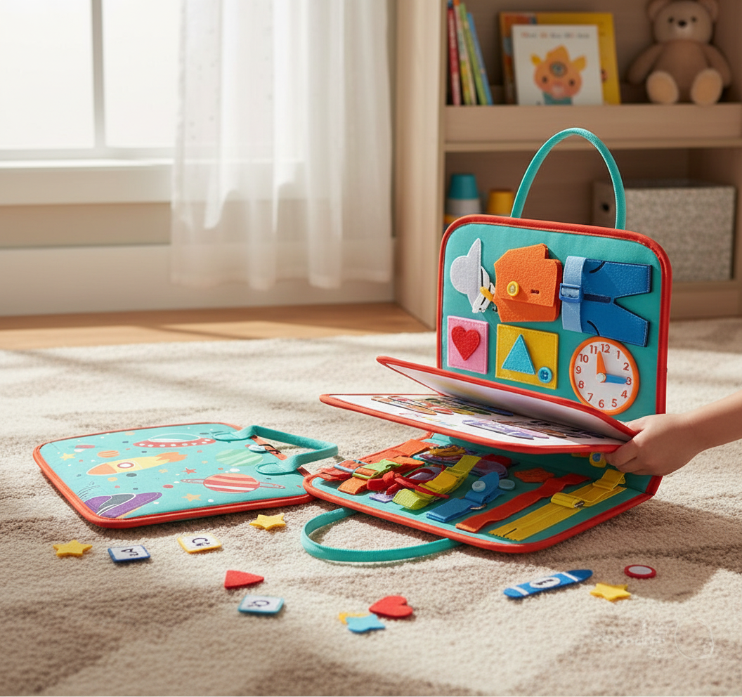 Montessori Sensory Board for Toddlers