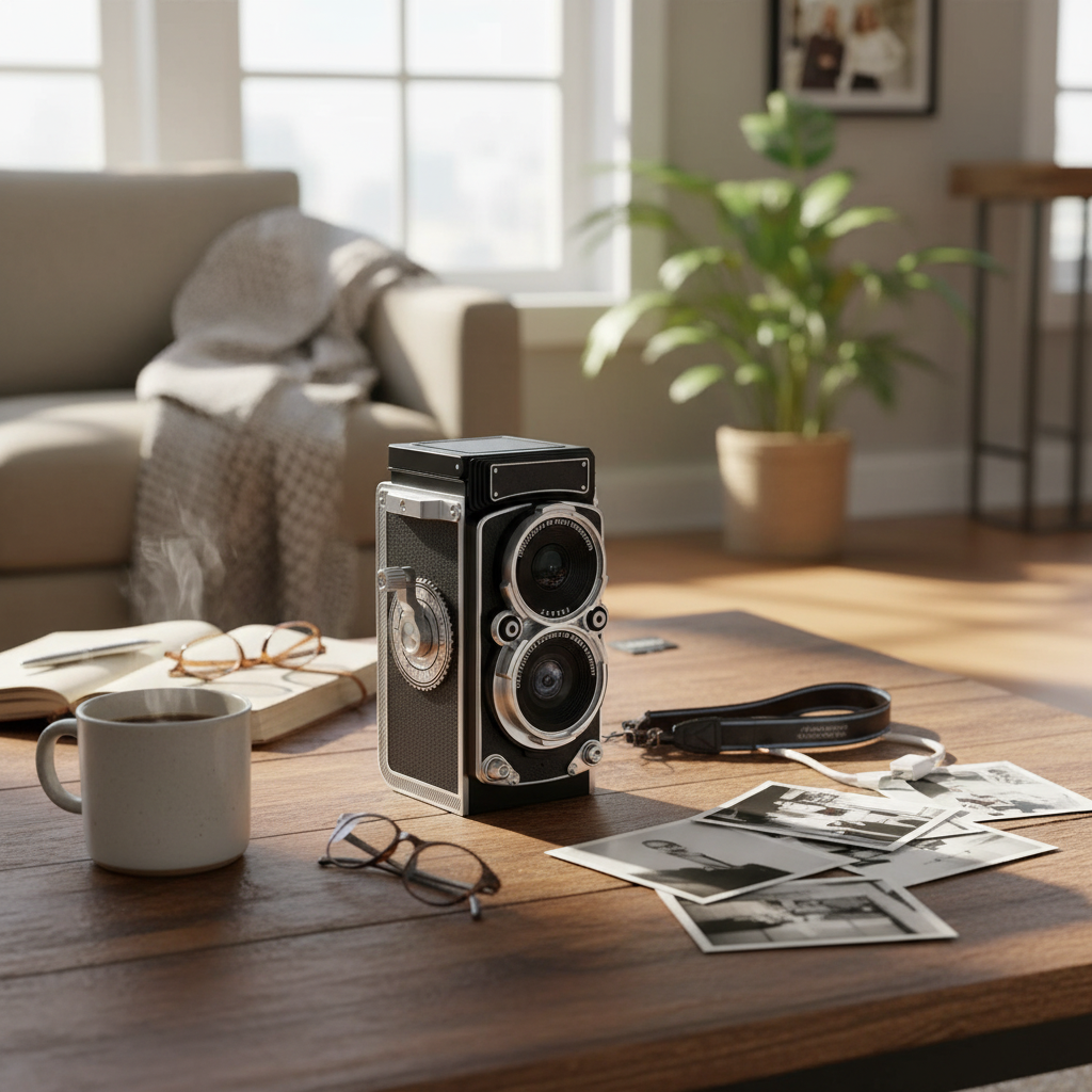 Vintage Digital Camera - 12MP Retro Photography