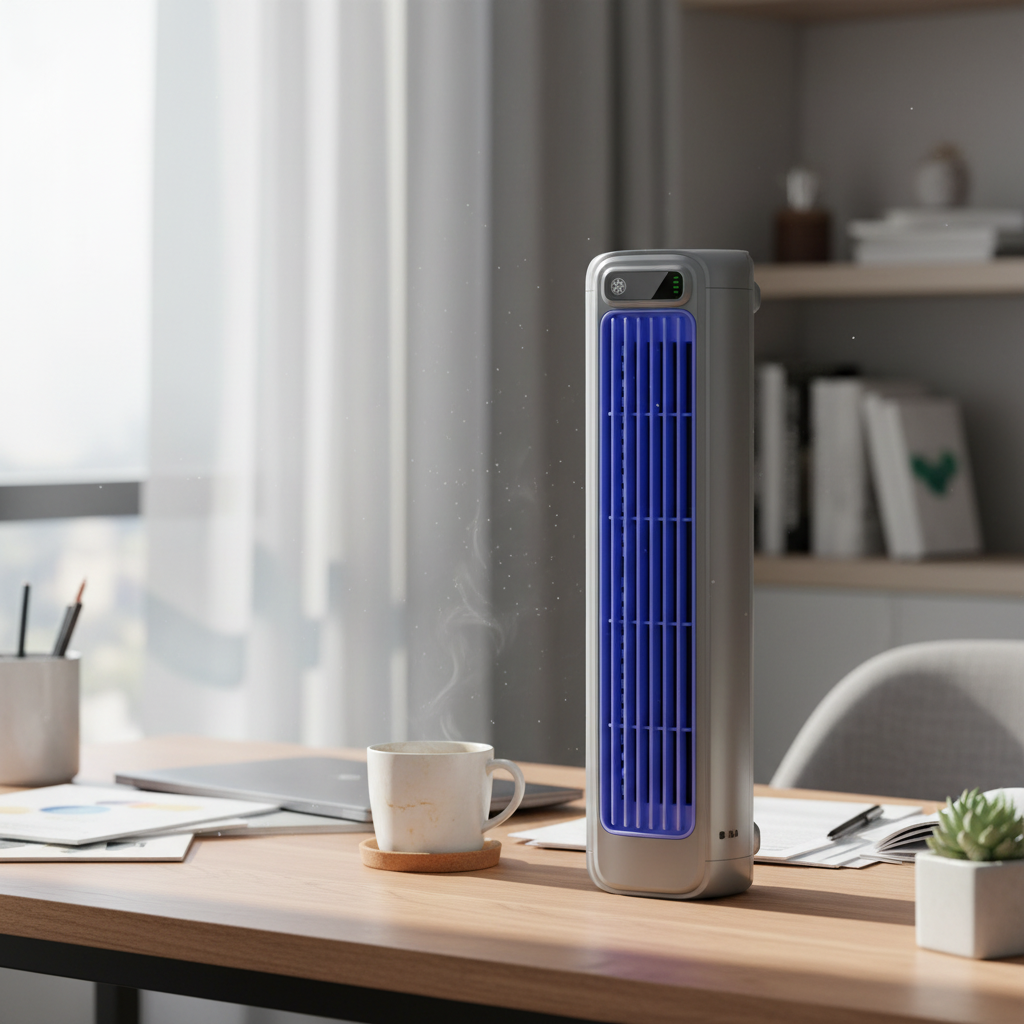 Silent Portable Fan with Powerful Airflow