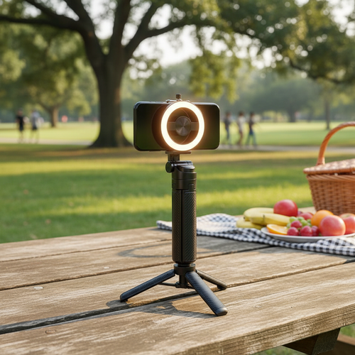 4-in-1 Magnetic Selfie Stick with Remote