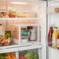 Lockable Refrigerator Storage Bin with Secure Lock
