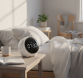 Smart Sunrise Alarm Clock with Voice Control & Light