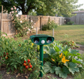 Solar Ultrasonic Animal Repeller with Motion Sensor