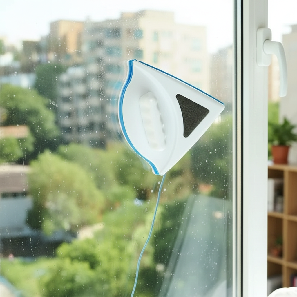 Magnetic Window Cleaner - Dual-Sided Design