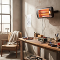 Wall Mounted Infrared Patio Heater - 1500W Electric