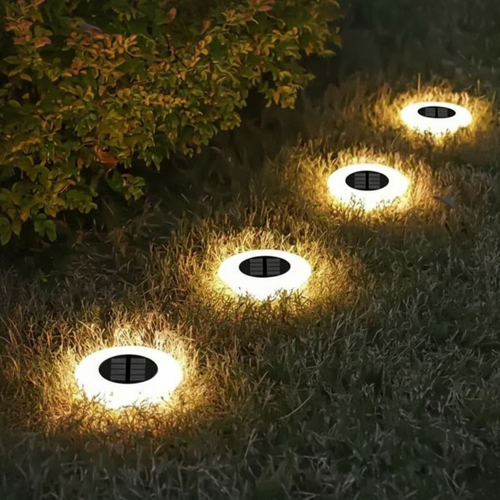 Rust-Proof Solar Outdoor Lights - Weather Resistant