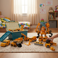 Magnetic Transformable Car Toy | Shape-Shifting Vehicle