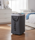 75L Collapsible Laundry Basket with Wheels