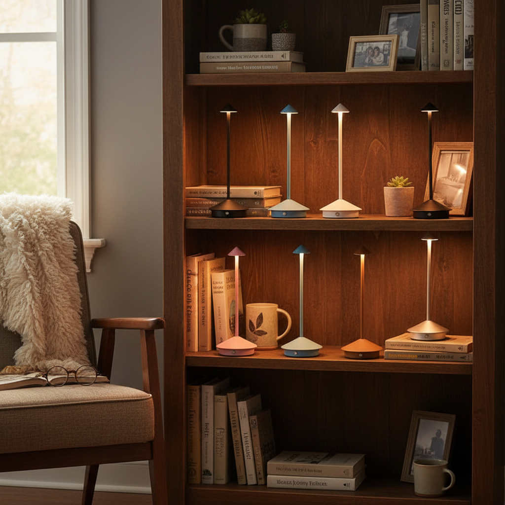 Wireless LED Table Lamp - Modern Design