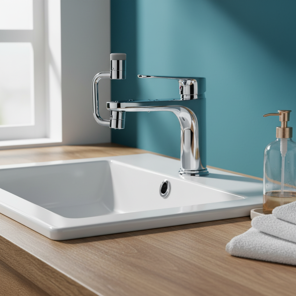1080° Rotating Kitchen Faucet Extender - Universal Sink Attachment