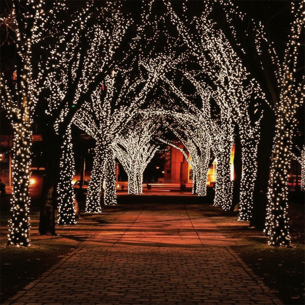 Solar Fairy Lights 100 LED - 17 Meter String