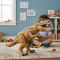 Remote Control T-Rex Dinosaur Toy with LED Lights & Sound