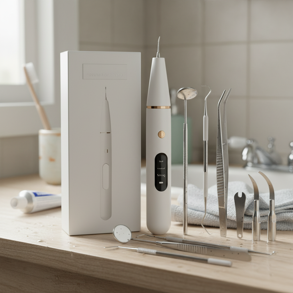 Ultrasonic Plaque Remover for Home Dental Care
