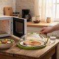 10" Microwave Splatter Cover with Steam Vent