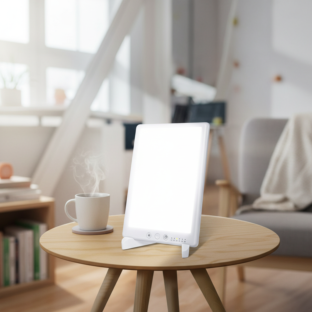 SAD Light Therapy Lamp - Bright LED Sun Lamp