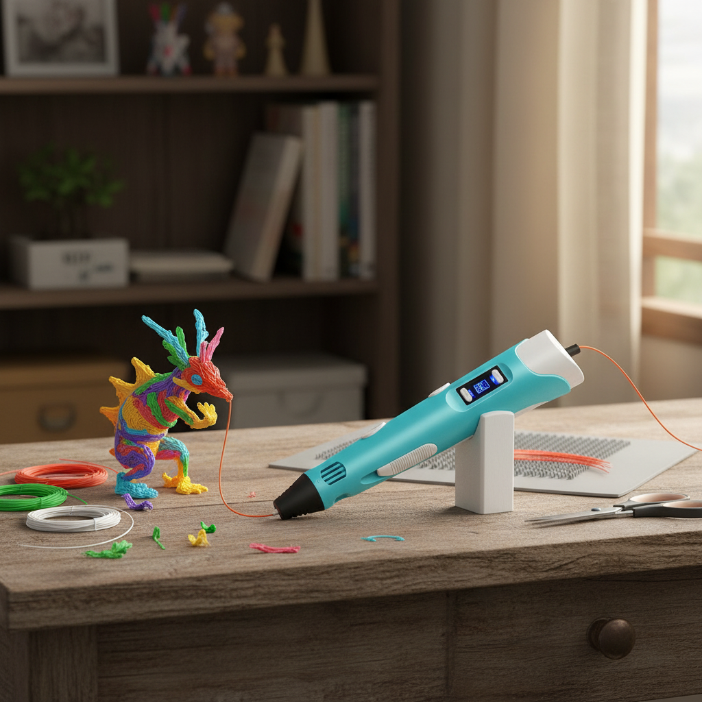 3D Printing Pen for Kids - Safe & Easy to Use