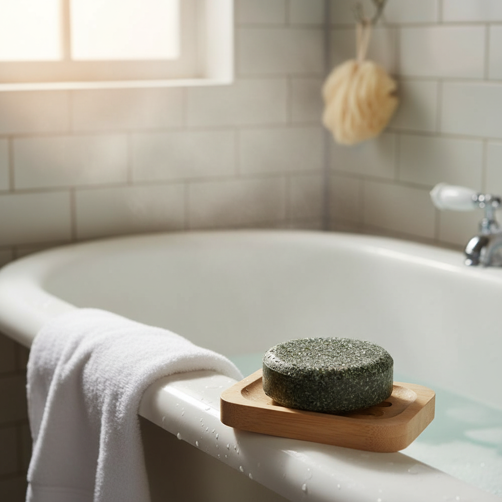 Natural Solid Shampoo Bar for Gray Hair