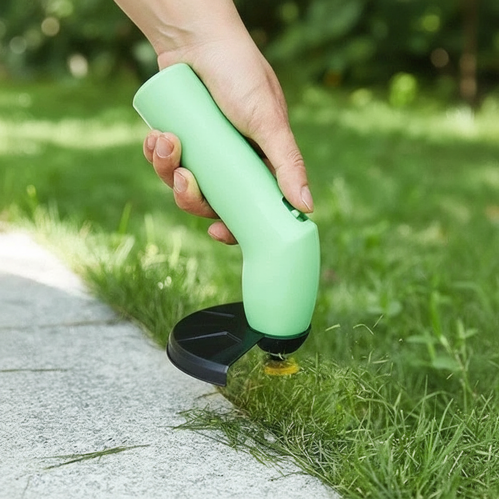 Cordless Mini Weed Trimmer - Lightweight Handheld Weed Wacker