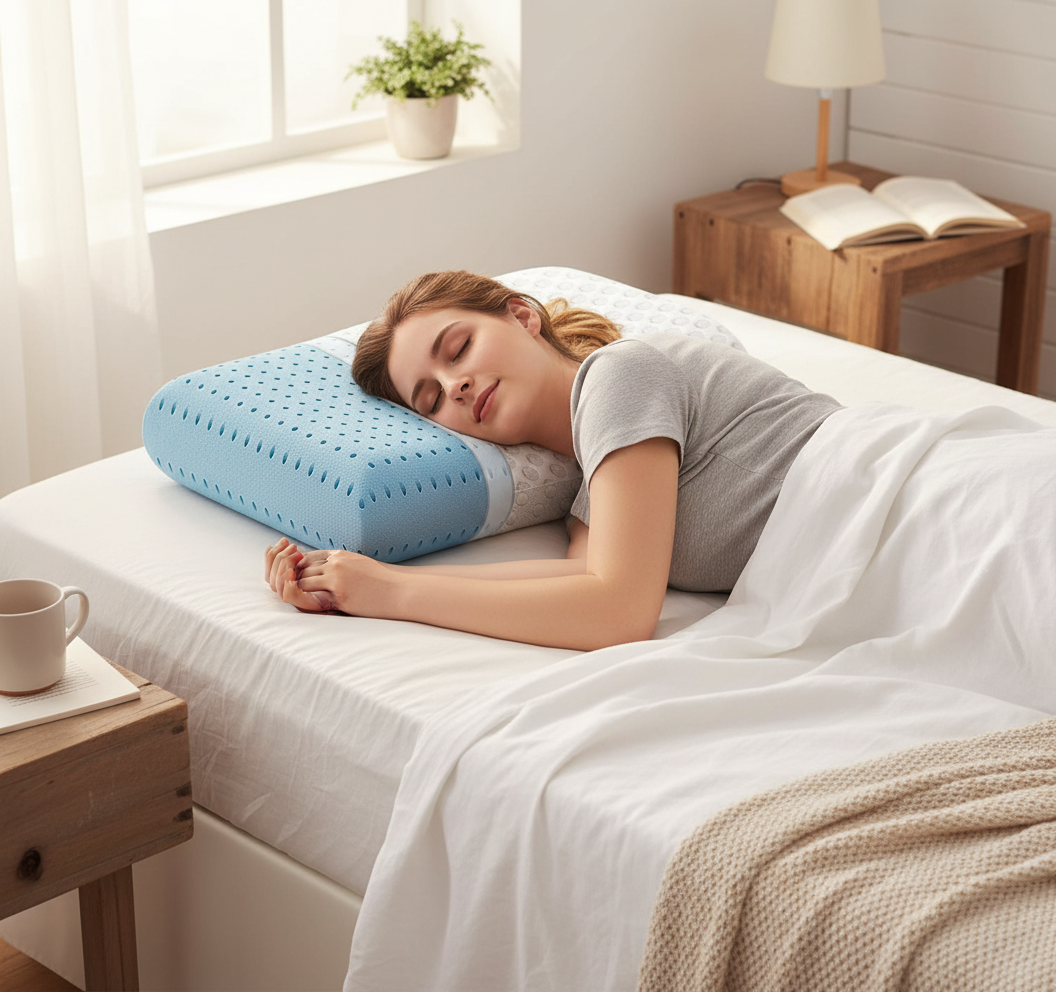 Cooling Gel Memory Foam Pillow