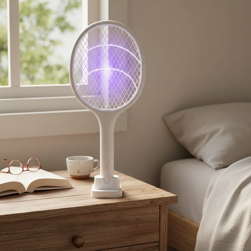 5-in-1 Bug Zapper Racket with Fast Charging