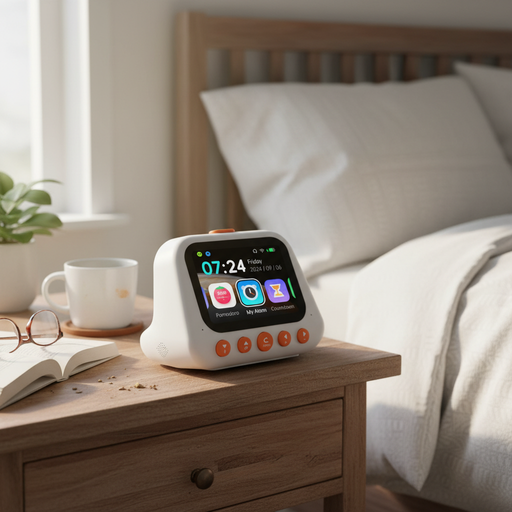 AI Smart Alarm Clock with Voice Control