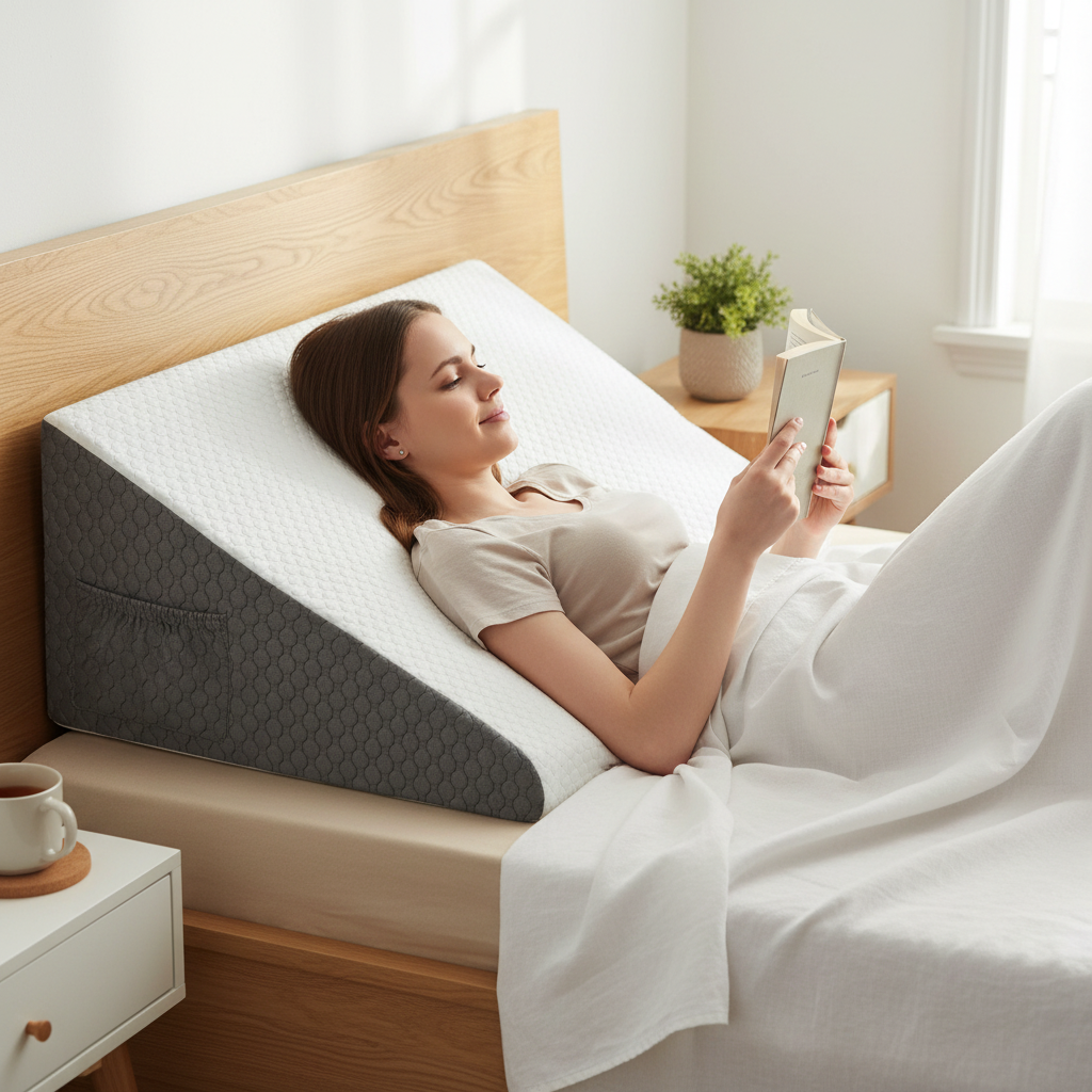Wedge Pillow for Acid Reflux & Better Sleep