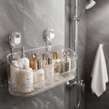 Suction Cup Bathroom Storage Rack