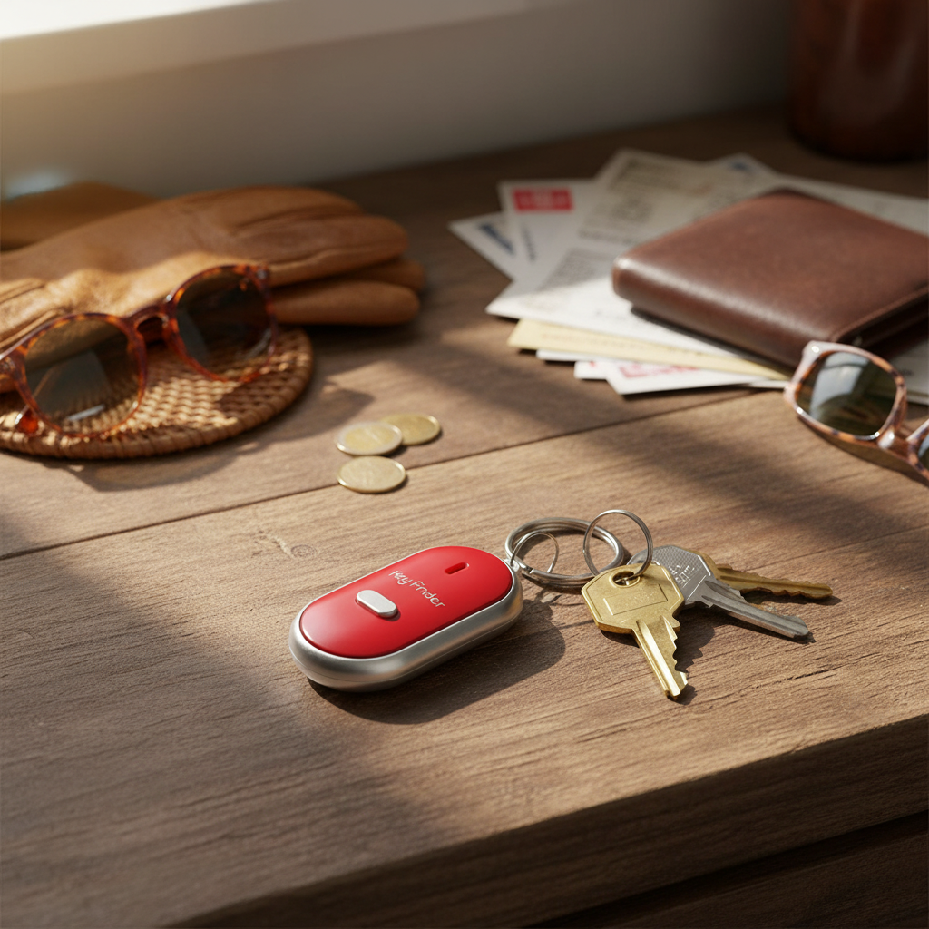 Whistle Activated Key Finder with LED Light