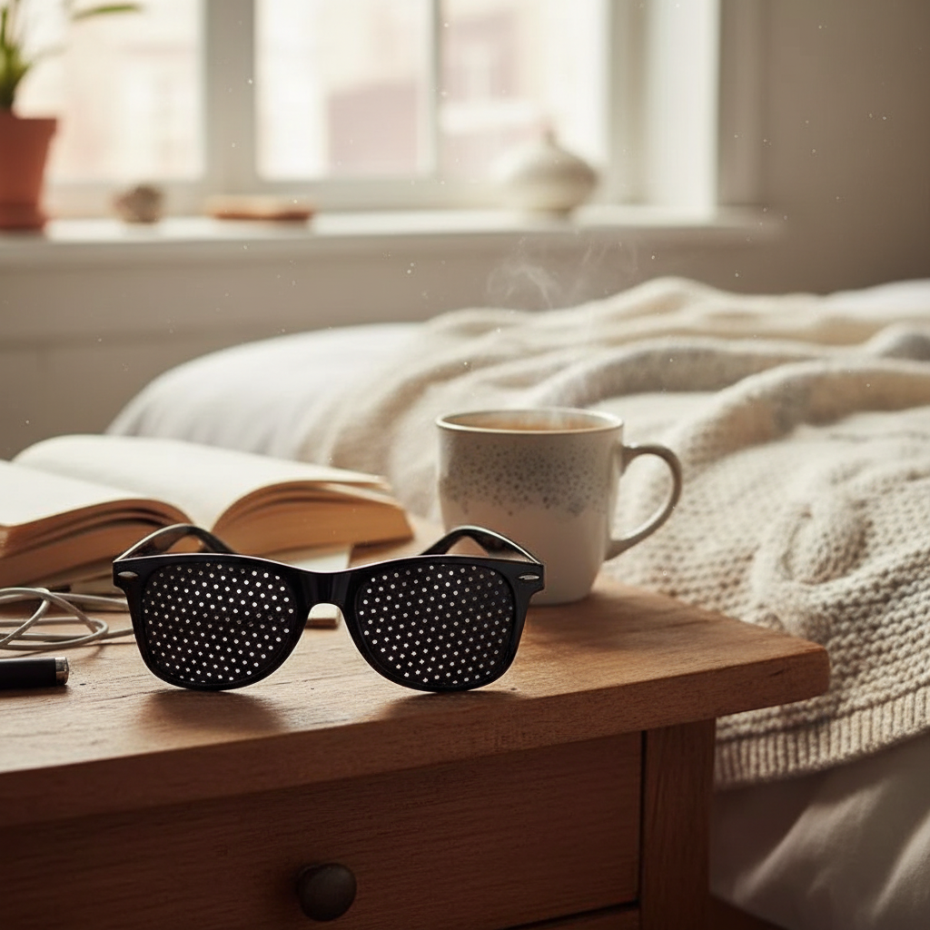 Pinhole Glasses for Vision Correction
