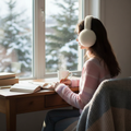 Plush Winter Earmuffs for Women - Soft & Foldable