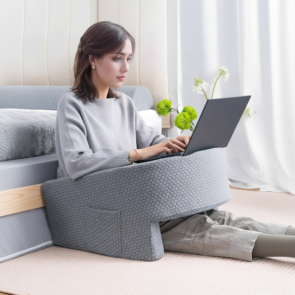 Reading Pillow with Memory Foam Support