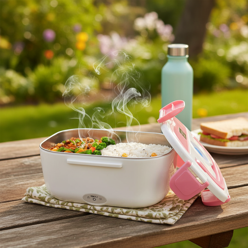 50W Portable Heated Lunch Box Food Warmer